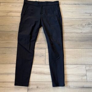 Athleta wander skinny stash pant size 6, black